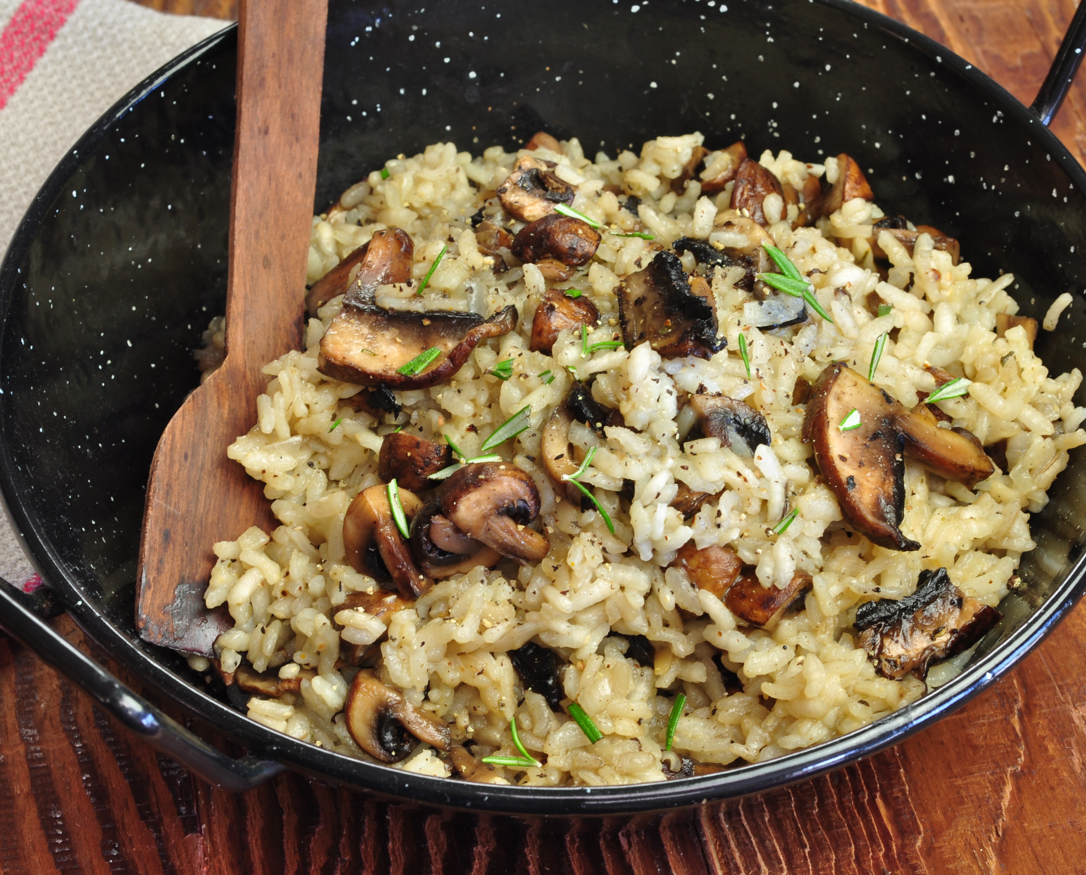 Mushroom risotto