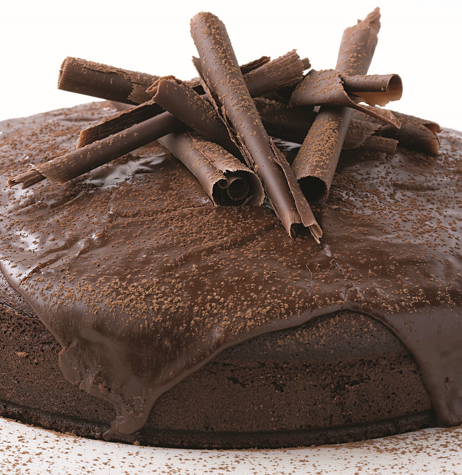 Decadent chocolate cake