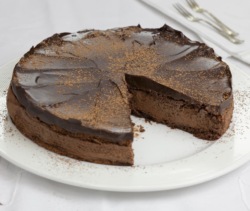 Chocolate mousse cake